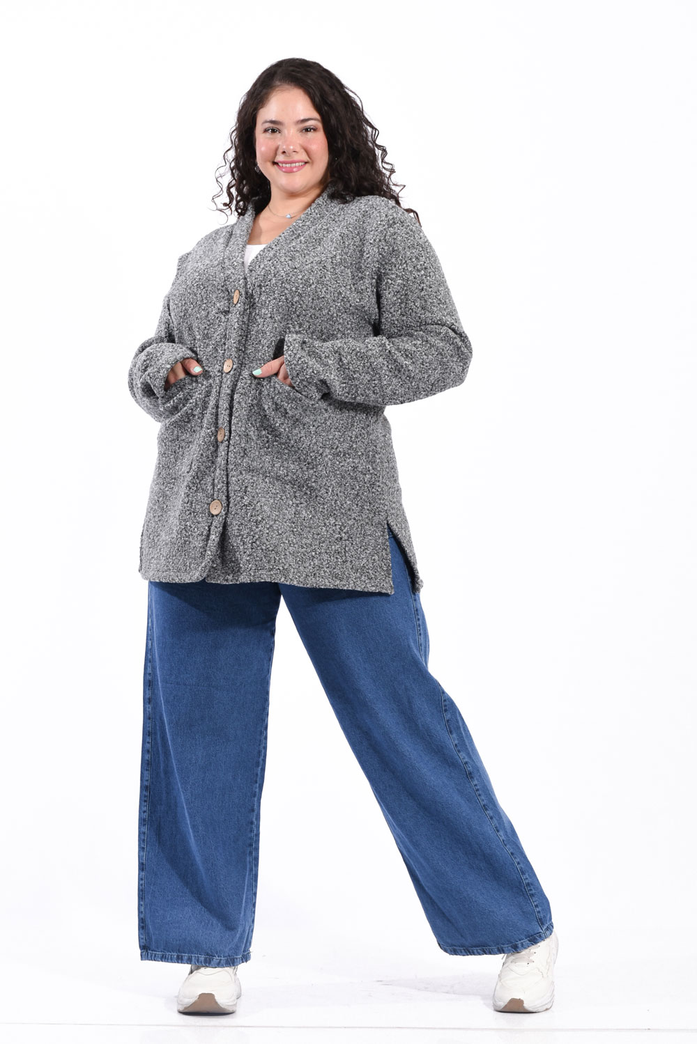 Saco Buclé Combinado